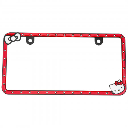 Hello Kitty Bows n' Bling License Plate Frame